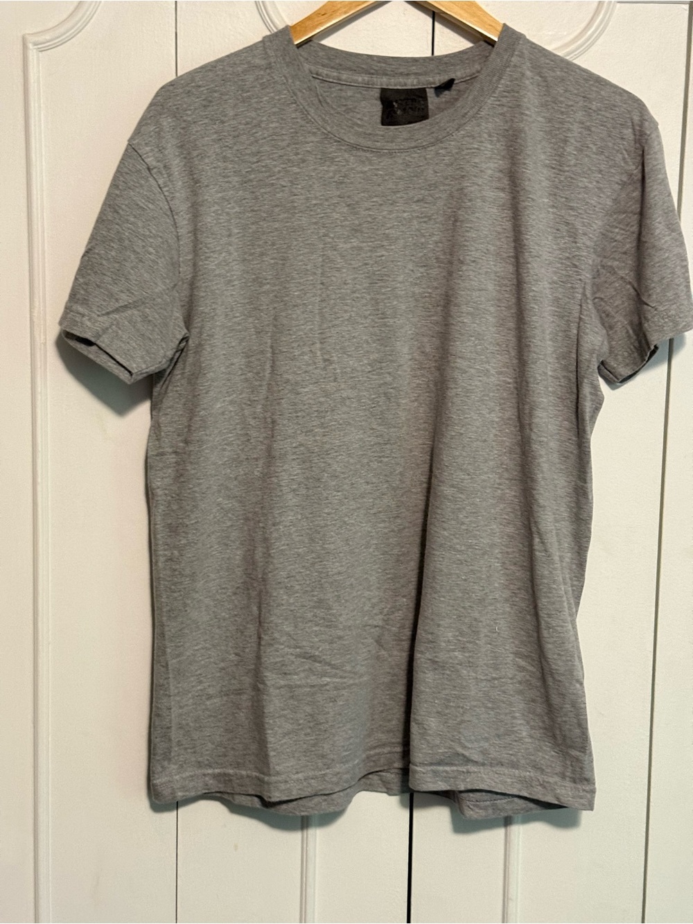 Naked & Famous Denim Heather Gray Short Sleeve Crew Tee